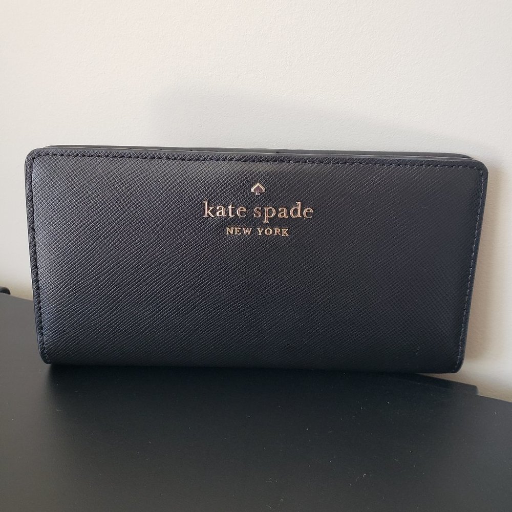 Kate Spade Staci large slim bifold wallet